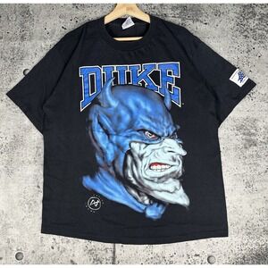 Vintage 90s Active Image Duke Blue Devils Big Logo XL Rare